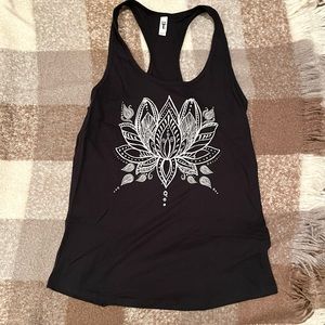 COPY - Tribal Elephant - Graphic Flowy Racerback Tank - NWOT